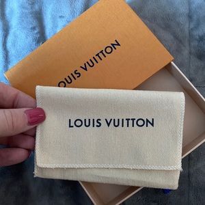 Small Louis Vuitton Box & cloth bag